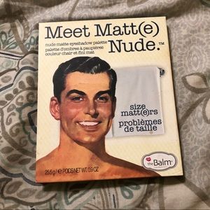The Balm Meet Matte Nude Eyeshadow Palette
